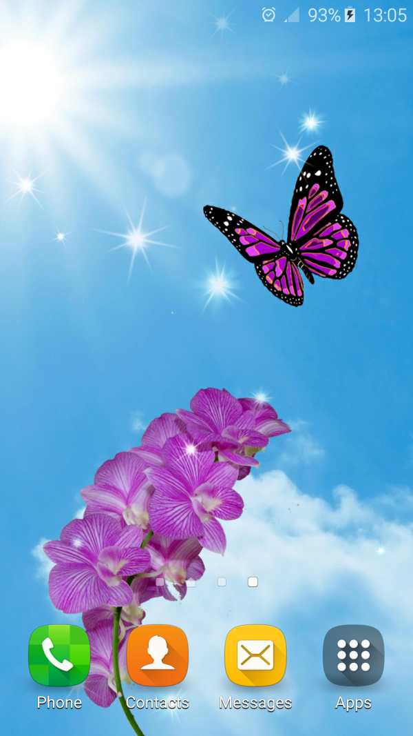 Spring Flowers Live Wallpaper screenshot 1