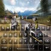 Keyboard free fire game wallpaper HD logo