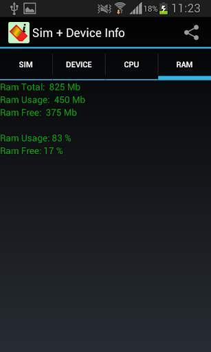 Sim Device Info screenshot 4