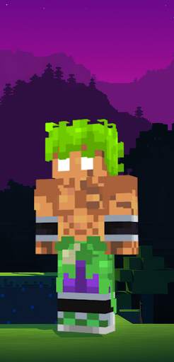 Broly Skin for Minecraft screenshot 2