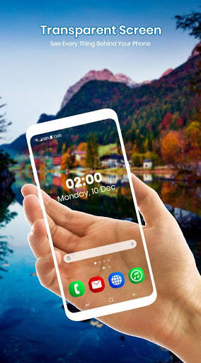 Transparent Screen & Live Wallpaper screenshot 1