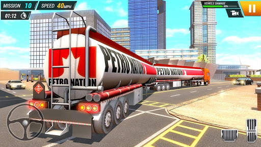 City Truck Driving Simulator Free screenshot 4
