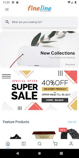 Fineline - Fashion Online Shopping *TESTING APP* screenshot 1