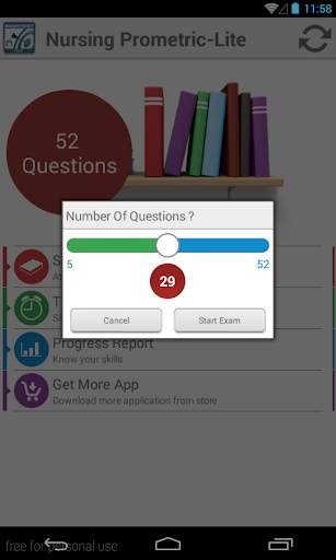 Nursing Exam Lite for MOH/DHA screenshot 3