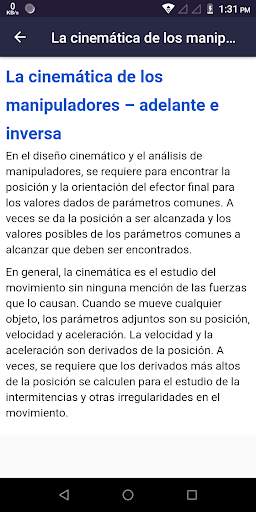 Ingenieria Robotica скриншот 5