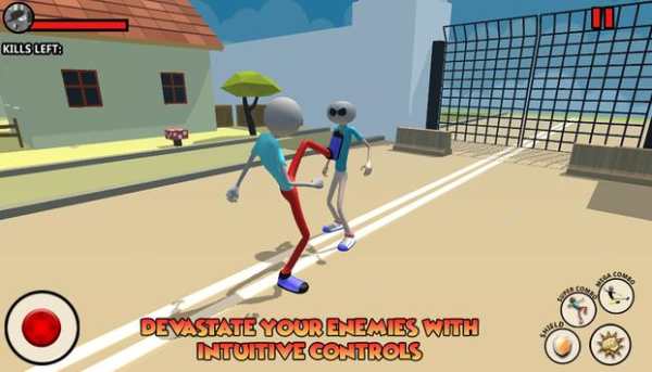 Stickman City: Angry Fighting screenshot 1