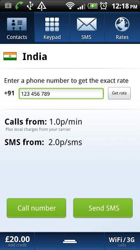 Localphone International Calls screenshot 4