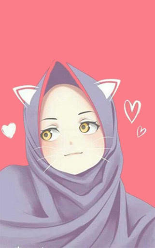 Wallpaper Niqab Kartun 2020 screenshot 2