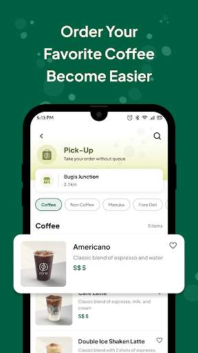 Fore Coffee screenshot 2