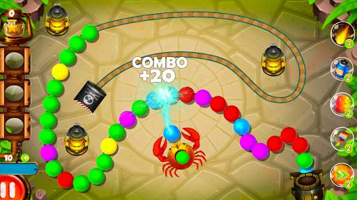 Jungle Marble - ball blast screenshot 2