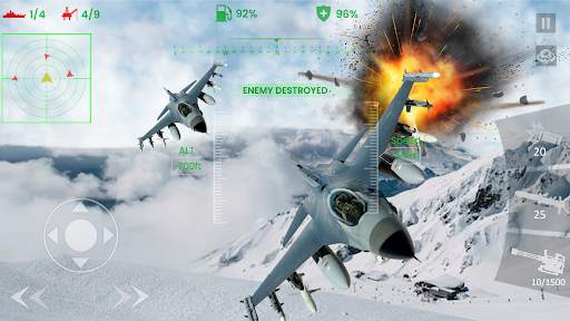 Fighter Jet Air Strike Mission screenshot 6