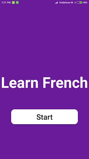 Learn French screenshot 1