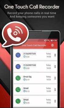 One Touch Call Recorder screenshot 1