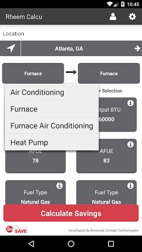 Rheem Calcu Save screenshot 3