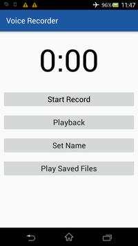 Easy Voice Recorder скриншот 1