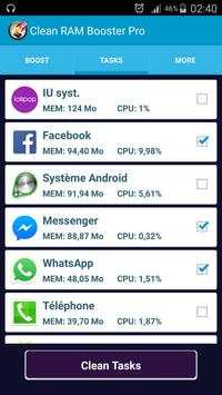 Clean RAM Booster Pro screenshot 5
