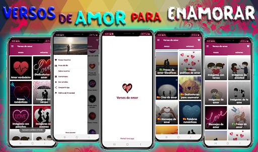 versos de amor para enamorar screenshot 1