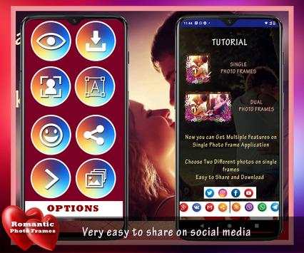 Romantic Photo Frames screenshot 8