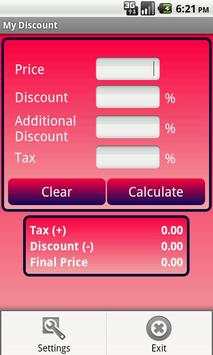 My Discount screenshot 2