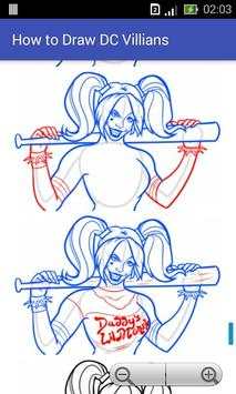 How to Draw DC villian screenshot 3