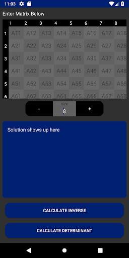 Inverse of Matrices screenshot 5