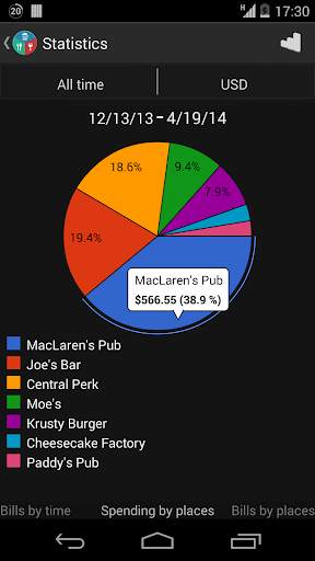 Restaurant Expense Manager screenshot 6