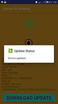 Update for version Android & samsung screenshot 3