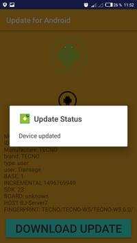 Update for version Android & samsung screenshot 3
