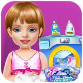 Wash laundry games for girls 9.9.5