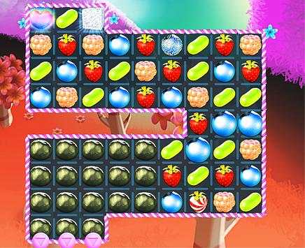 Fruit Splash Saga: Sugar King screenshot 1