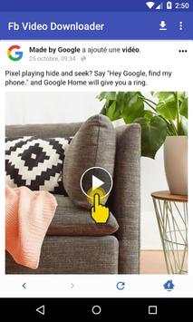 Free Video Downloader for Facebook screenshot 2