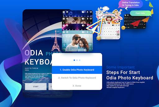 Odia Voice Typing keyboard - Odia Keyboard screenshot 1