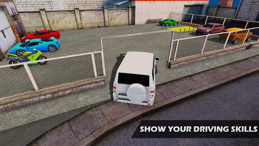 Prado Car Games: Basement car Parking 2021 screenshot 3