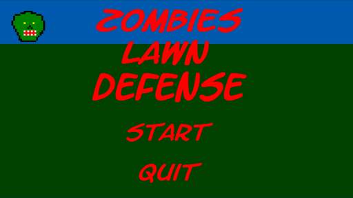 Zombies Lawn Defense screenshot 1