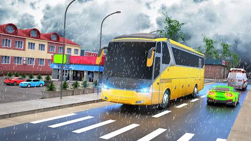 Bus Driving Simulator Bus game screenshot 5