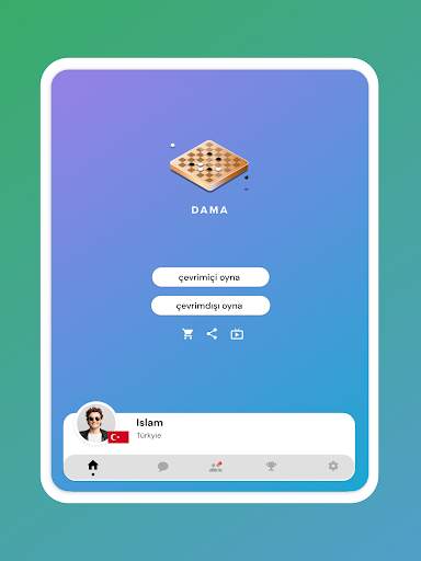 Dama çevrimiçi masa oyunu screenshot 12