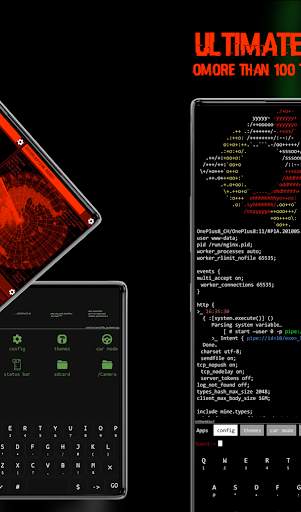 Hacker Matrix Launcher screenshot 3
