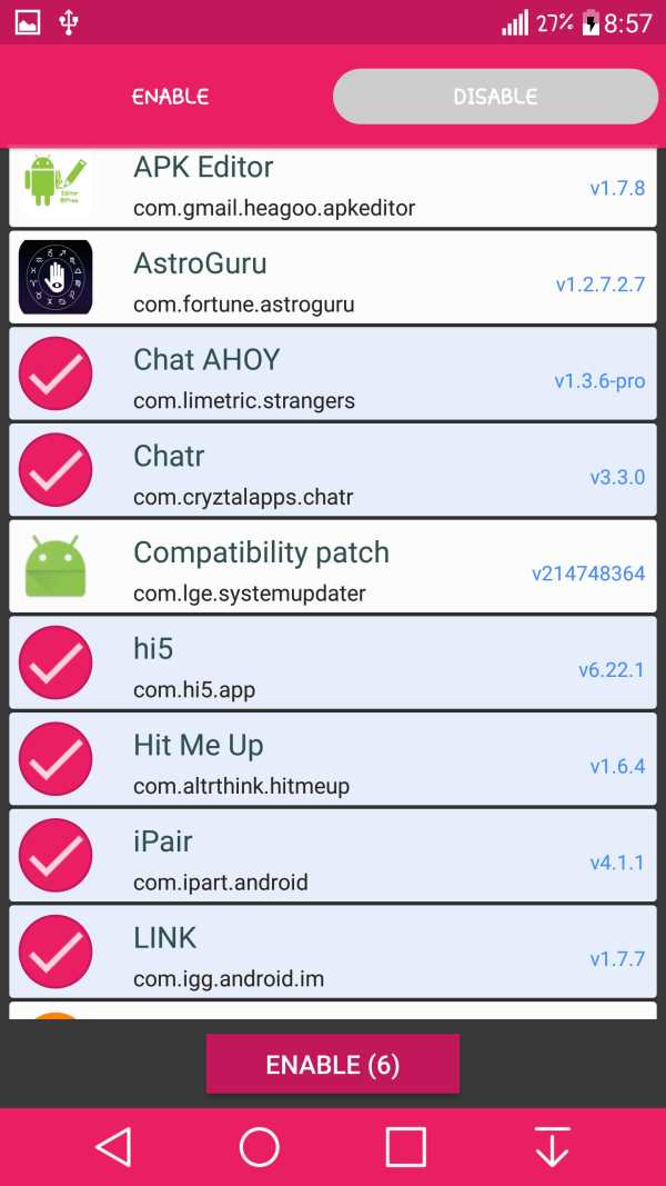 App Freezer (root) screenshot 4