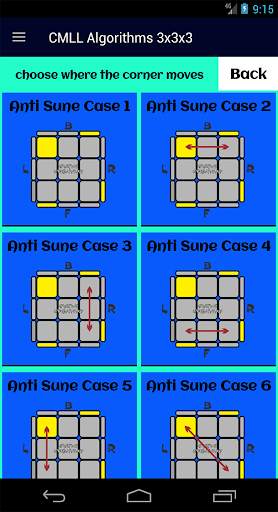 CMLL Algorithms 3x3x3 screenshot 6