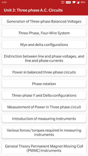 Basic Electrical Engineering screenshot 2