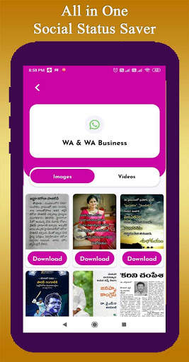 Status Saver All in One Social Video Downloader screenshot 3