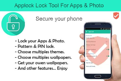 AppLock - Lock mobile apps tool screenshot 1
