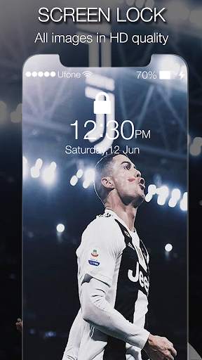 Football 4k Screen Lock screenshot 1