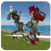 Aircraft Robot icon