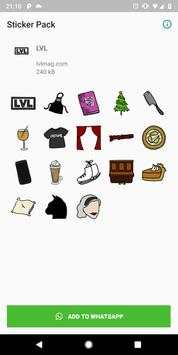 WAStickerApps - LVL Stickers for WhatsApp screenshot 2
