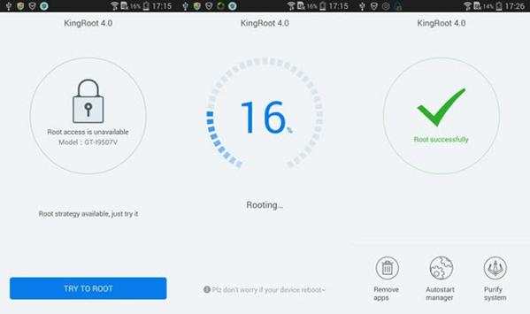 KingRoot screenshot 2