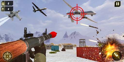 Military Missile Launcher:Sky Jet Warfare screenshot 4