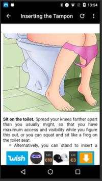 How to Use Tampon For Girls screenshot 5