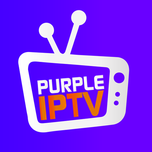 IPTV Smart Purple Player - No Ads icon