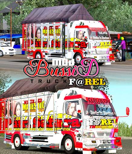 Mod Bussid Truk Farel screenshot 1